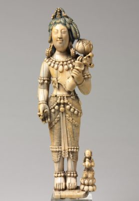 Ivory; overall: 29.2 cm (11 1/2 in.). The Cleveland Museum of Art